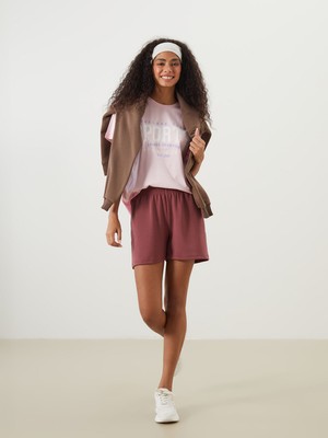 Lc Waikiki Yeni Sezon Beli Lastikli Kadın Şort