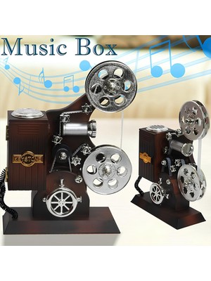 URZ Film Makinesi Tasarımlı Müzik Kutusu