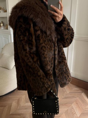 Leopar Desenli Kaban