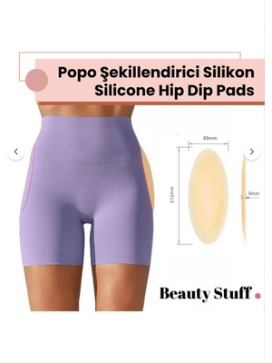 Popo Şekillendirici Silikon Ped - Hip Dip Enhancer Pads - Basen Dolgunlaştırıcı - Yapışkanlı
