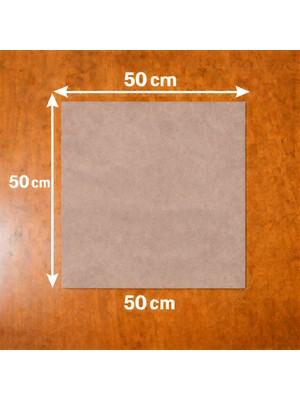 Kendinden Yapışkanlı Alkantara Süet Suni Deri 50 x 50 - Vizon