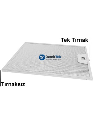Beko ADV-5250 Duvar Tipi Davlumbaz Alüminyum Yağ Filtresi Yıkanabilir Uzun Ömürlü Birebir Uyum 253X300