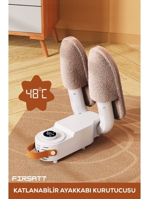 Katlanabilir Ayakkabı Çorap Eldiven Bot Kurutucu ve Koku Giderici Ultraviyole