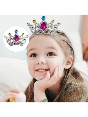 SHC4200 Gümüş Taraklı Prenses Tacı 2 No