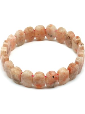 Taşmir Güneş Taşı Doğal Taş Roleks Bileklik 10 x 14 mm Özel Kesim