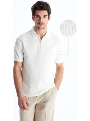 Lc Waikiki Yeni Sezon Polo Yaka Kısa Kollu Erkek Dokulu Tişört