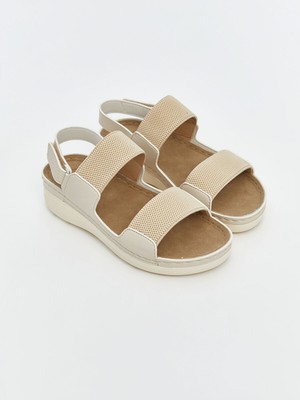 Lc Waikiki Yeni Sezon Deri Görünümlü Kadın Sandalet