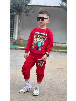 Soliday Özsa Mcraft Erkek Çocuk Eşofman Takımı