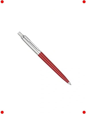 Calperia Klasik Kırmızı Tükenmez Kalem - Şık Tasarım