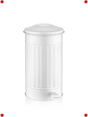Calperia Mutfak Çöp Kovası 24 Litre, Beyaz