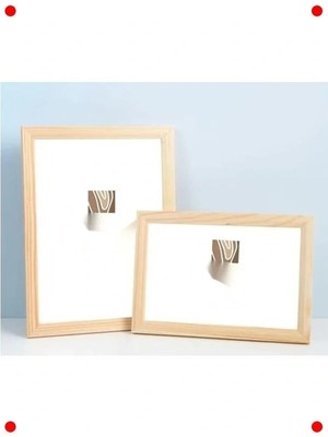 Calperia Doğal Ahşap Masif Resim Çerçevesi 13X18CM