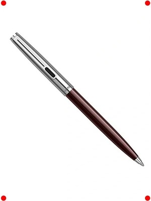 Calperia Vintage Tasarım Tükenmez Kalem - Bordo