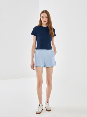 Lc Waikiki Yeni Sezon Beli Lastikli Kadın Şort