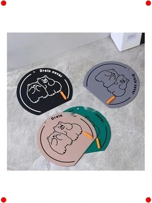 Calperia Abo Koku Önleyici Silikon Gider Pedi (Siyah)