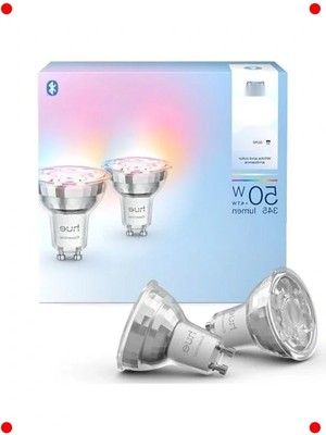 Calperia GU10 Akıllı Renkli Spot Ampul - 2'li Akıllı Ev Paketi