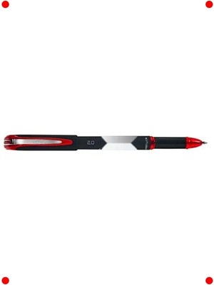 Calperia Kırmızı Jel Tükenmez Kalem, 0.5 mm