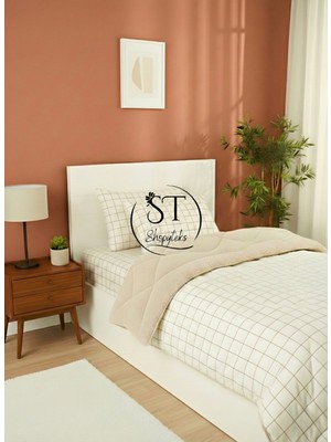 Shopyteks Tek Kişilik Welsoft Puffi Yorgan 155X215 | 1 Adet Yastık Kılıflı | Pamuklu & Yumuşak