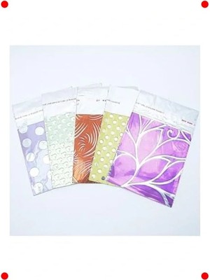 Calperia Metalize Bantlı Mini Hediye Poşetleri, 100 Adetlik Paket