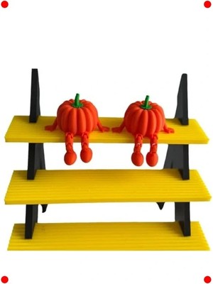 Calperia 2 Adet Dekoratif Bal Kabağı Biblo Seti