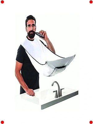 Calperia Vantuzlu Pratik Sakal Tıraş Önlüğü – Kolay Tezleme