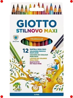 Calperia Maxi Renkli Kalem Seti - 12 Adet