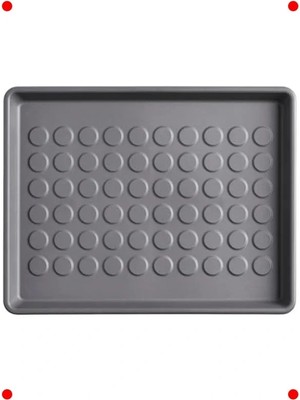 Calperia Gri Çok Amaçlı Ayakkabı ve Bot Tepsisi (46X35 Cm)