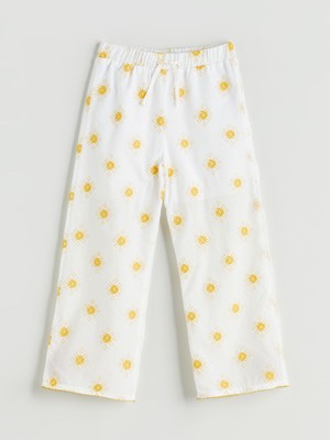 Lc Waikiki Yeni Sezon Beli Lastikli Kız Çocuk Pantolon