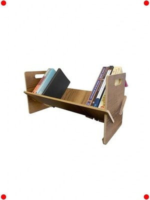 Calperia Masaüstü Kitap Düzenleyici Raf, 50 cm