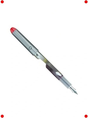 Calperia Tek Kullanımlık Kırmızı Mürekkepli Roller Kalem