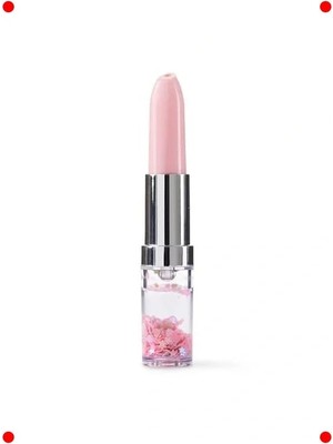 Calperia Ruj Tasarımlı Pembe Tükenmez Kalem