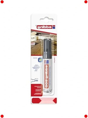 Calperia Kalıcı Işaretleyici Kalem, Siyah (Kesik Uç)