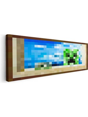 Minecraft - Creebet Piksel Kanvas Tablo
