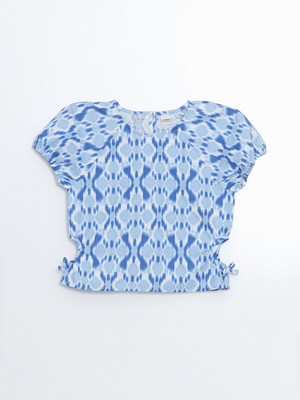 Lc Waikiki Yeni Sezon Bisiklet Yaka Kız Çocuk Bluz