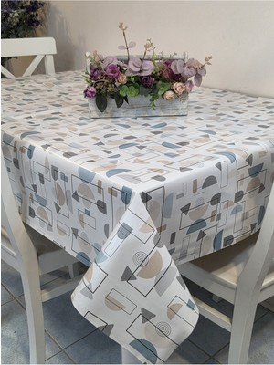 Başak Ev Tekstili Elyaflı Pvc Masa Örtüsü – Modern, Dayanıklı, Silinebilir ve Şık Görünüm