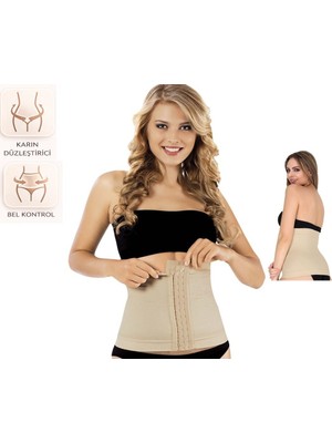 Bipamuk Kadın Agraflı Bel Korse Lohusa Için Toparlayıcı Doğum Sonrası Ayarlanabilir Tasarım