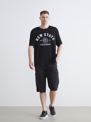 Lc Waikiki Yeni Sezon Büyük Beden Standart Kalıp Erkek Jean Şort