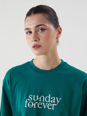 Lc Waikiki Yeni Sezon Bisiklet Yaka Baskılı Kadın Tunik