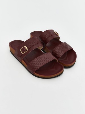 Lc Waikiki Yeni Sezon Çift Bantlı Kadın Terlik