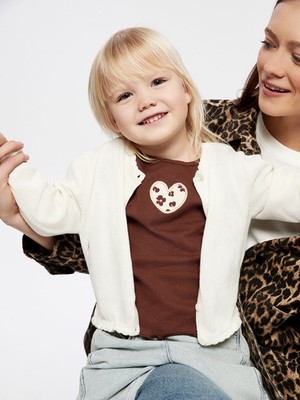 Lc Waikiki Yeni Sezon Bisiklet Yaka Kız Çocuk Triko Hırka