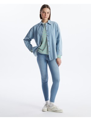 Lc Waikiki Yeni Sezon Mercury Skinny Fit Kadın Jean Pantolon