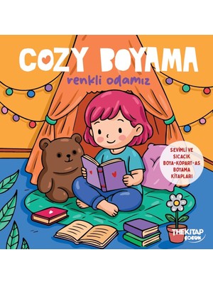 Cozy Boyama Renkli Odamız - Boya, Kopart, As
