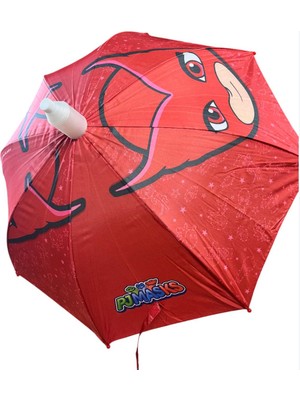 Pijamask Pvc Korumalı Lisanslı Çocuk Şemsiyesi