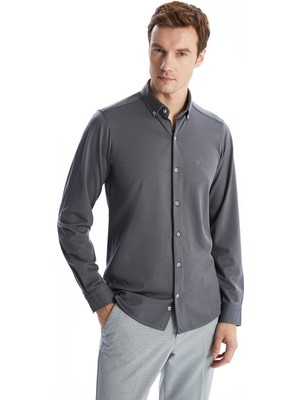 Lc Waikiki Yeni Sezon Slim Fit Uzun Kollu Gabardin Erkek Gömlek