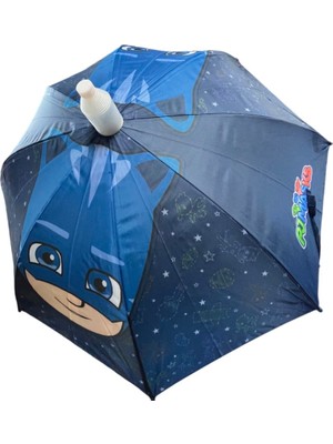 Pijamask Pvc Korumalı Lisanslı Çocuk Şemsiyesi