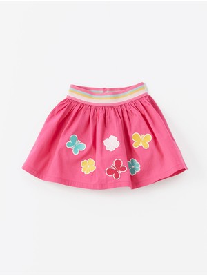 Lc Waikiki Yeni Sezon Beli Lastikli Nakışlı Kloş Kız Bebek Etek