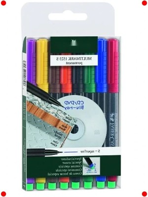 Calperia Çok Amaçlı Kalıcı Markör Seti - 8'li