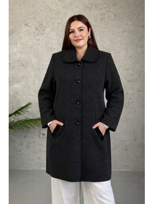 Modaplaza Kadın Zikzak Desen Uzun Triko Hırka