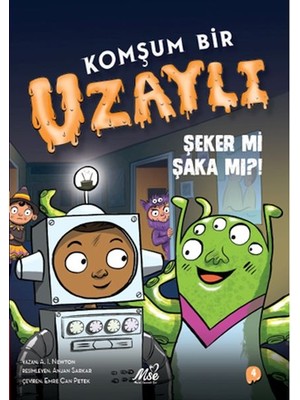 Hatıra Kutusu Komşum Bir Uzaylı - Şeker Mi Şaka Mı