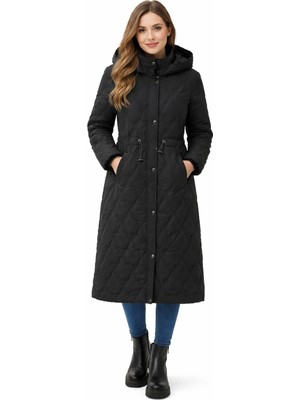 Modaplaza Kadın Kapitone Kaban 5578