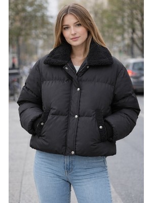 Modaplaza Yaka Cep Kürklü Mont 605555
